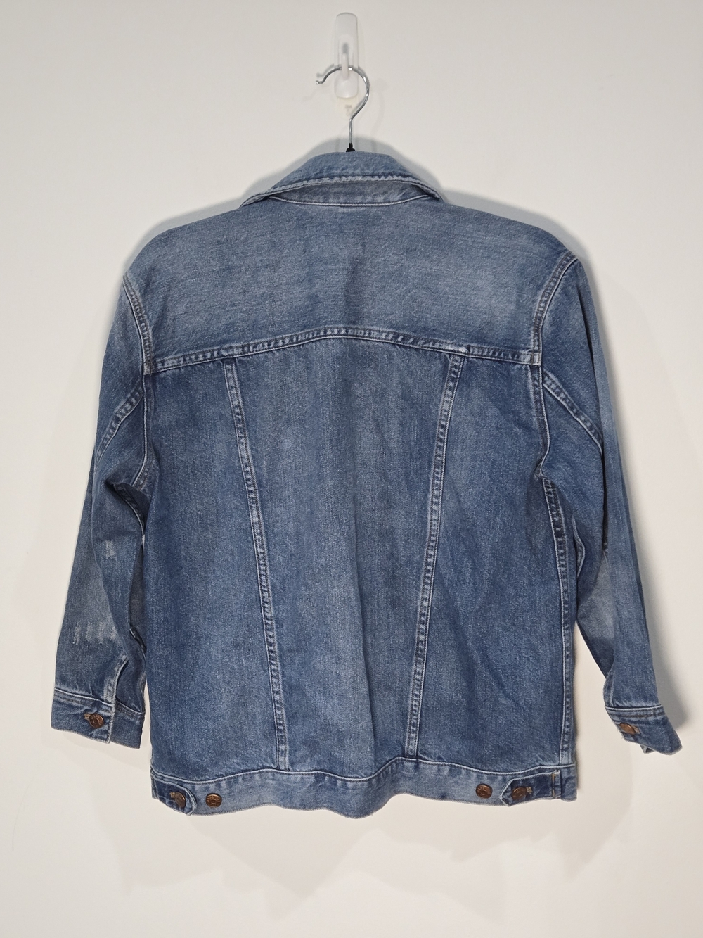 Madewell Sz Small Oversized Jean Jacket - Picture 4 of 8